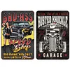 2PCS car elements - Vintage Metal Signs Set - 30*40cm