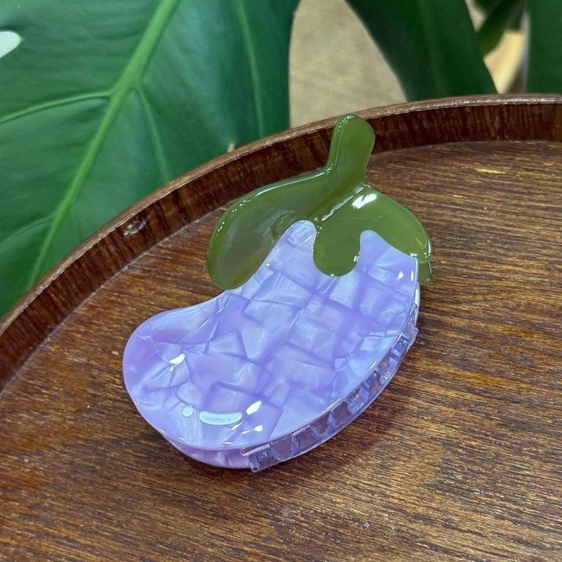 Cute Minimalist Women’s Fruit Acetic Acid Sheets Hair Claws