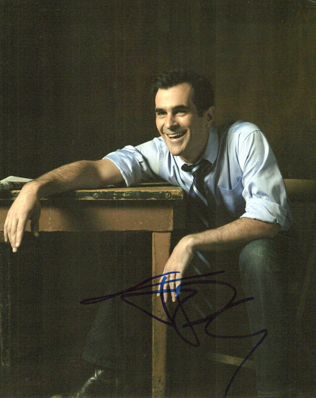 Ty Burrell head shot autographed Photo Poster painting signed 8x10 #1