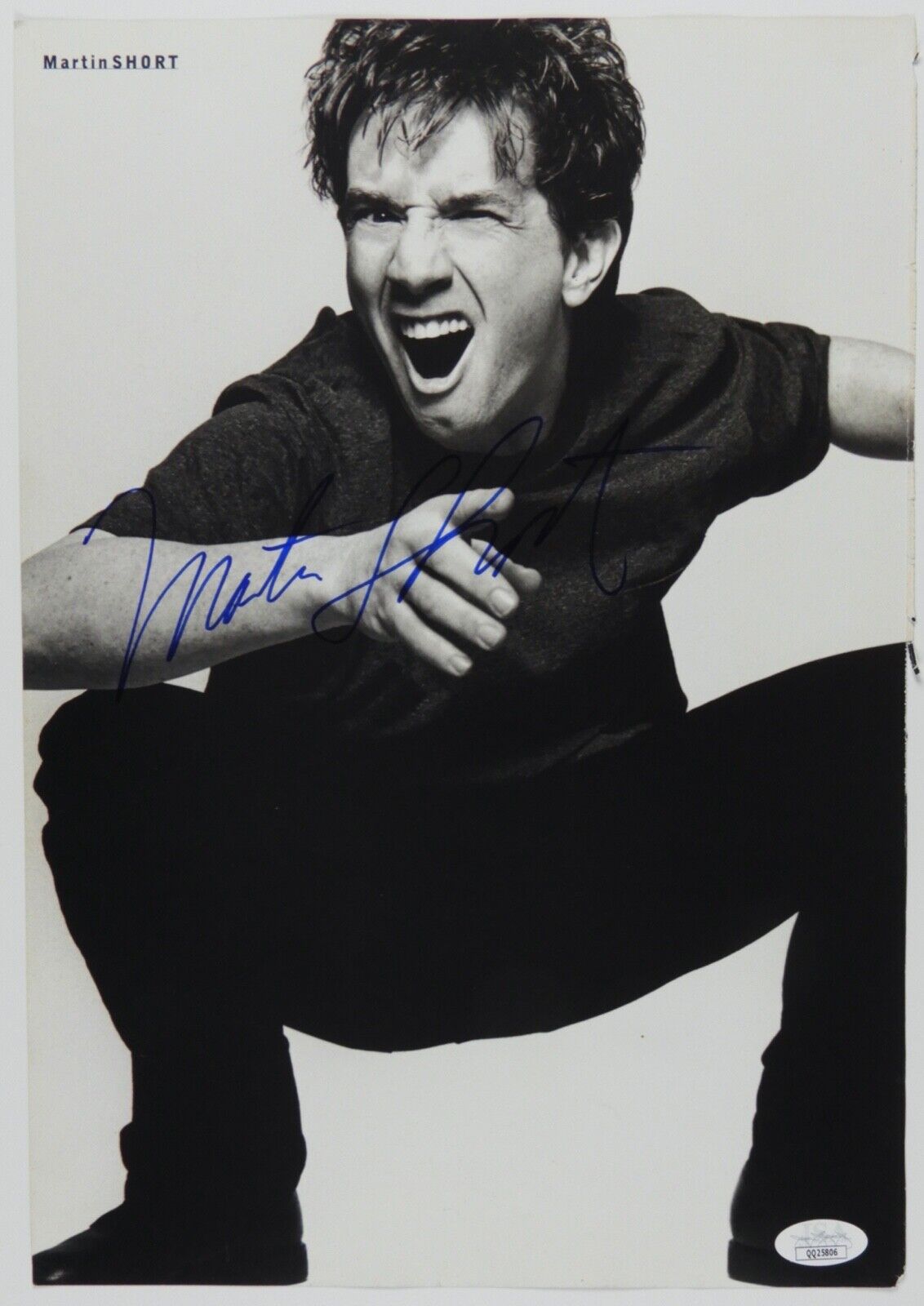 Martin Short Autograph Signed Magazine Photo Poster painting JSA COA 9 x 13 1/2