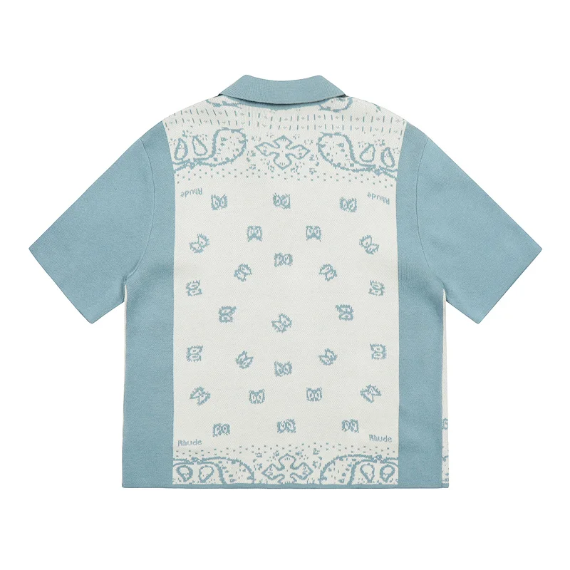 RHUDE 2023 New autumn and winter knitted sweaters