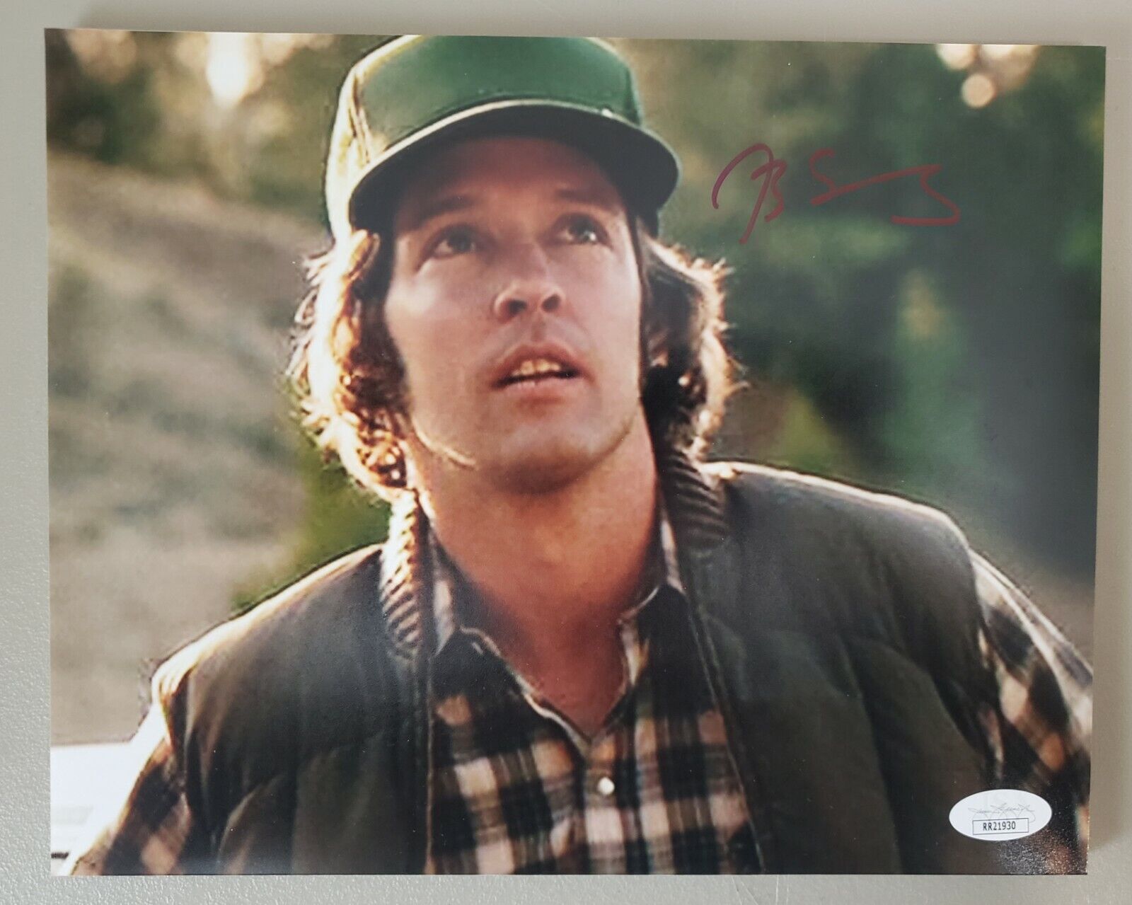 8X10 Autographed by DB Sweeney in Fire in the Sky. JSA