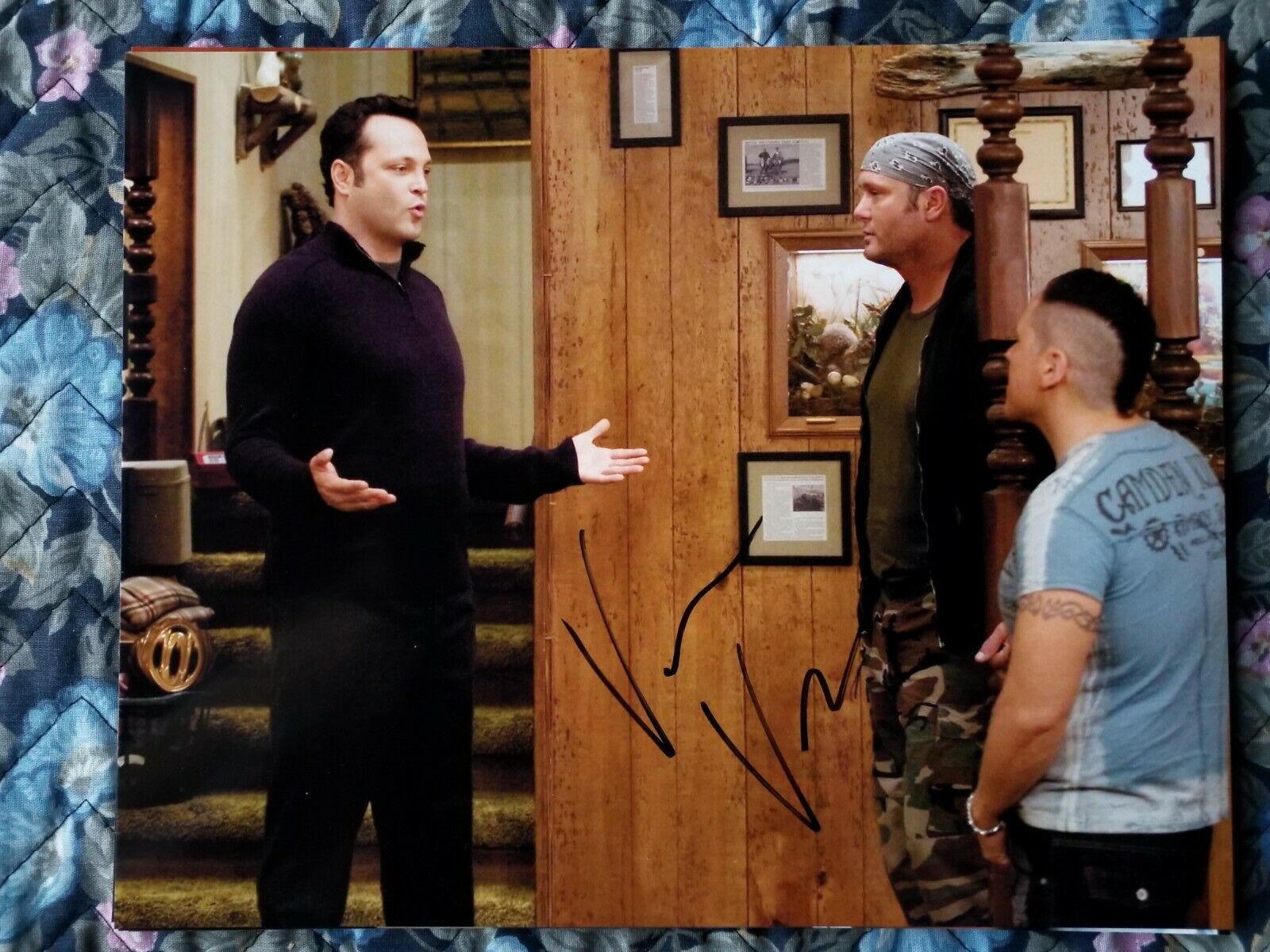 VINCE VAUGHN AUTHENTIC SIGNED 8x10 AUTOGRAPHED Photo Poster painting WEDDING CRASHERS OLD SCHOOL