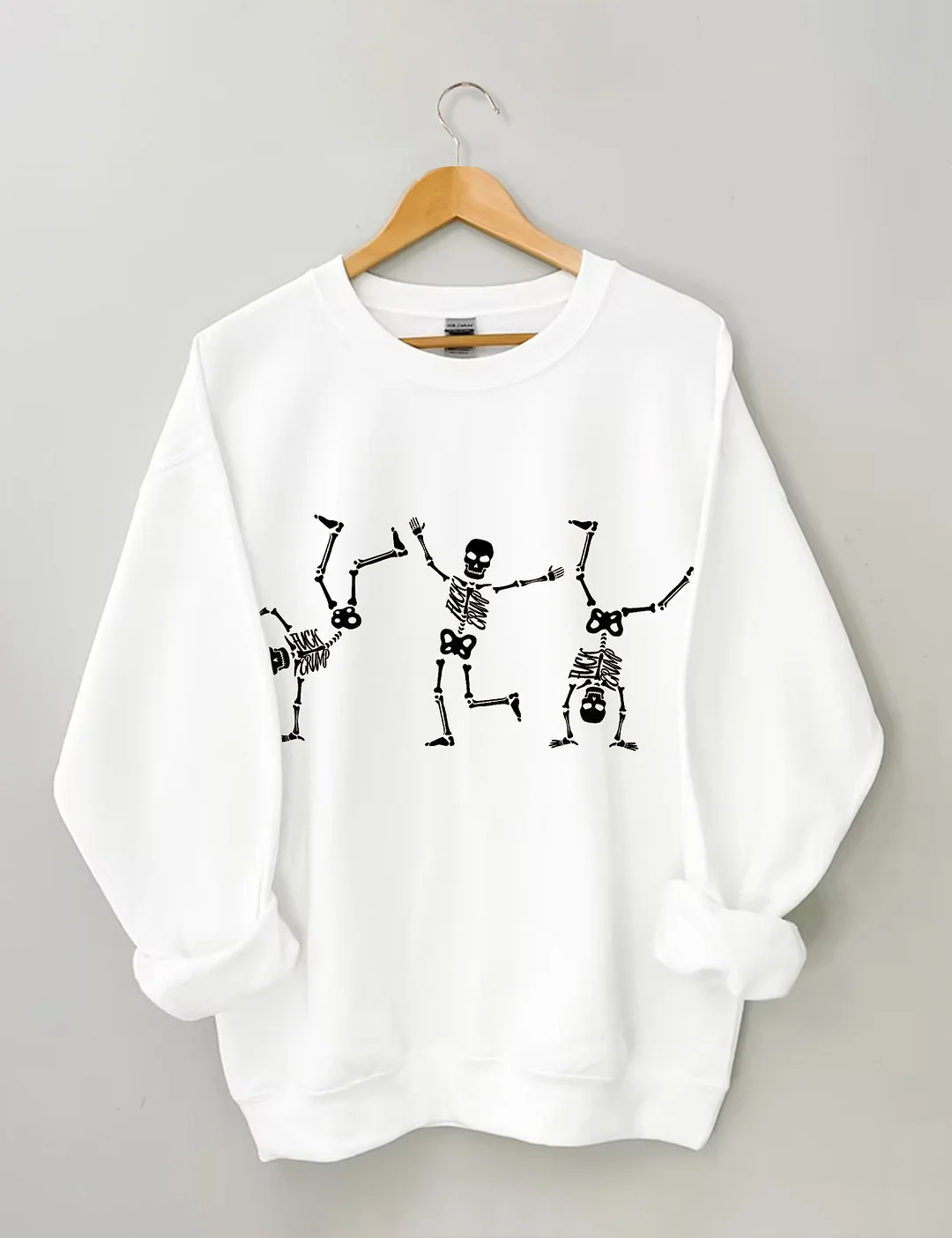 Slightly Subtle FDT Halloween Skeleton Sweatshirt