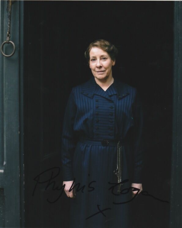 Phyllis Logan Downton Abbey Autographed Signed 8x10 Photo Poster painting COA