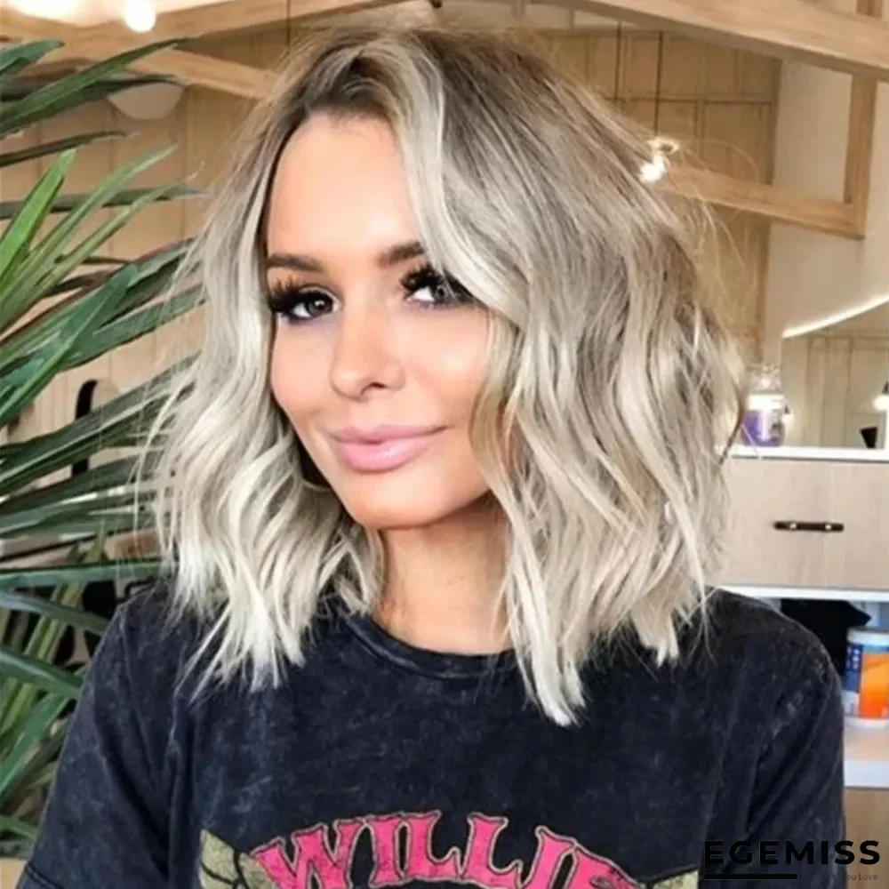 Fashion New Women's Mid-long Curly Hair Wig Set | EGEMISS