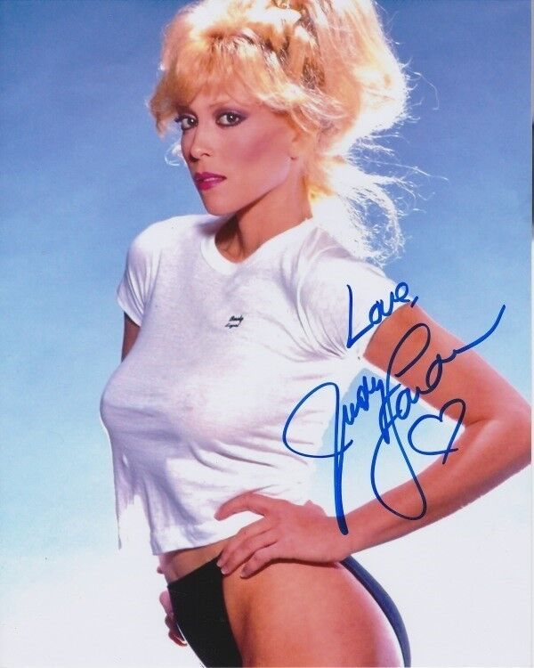 JUDY LANDERS signed autographed SEXY Photo Poster painting