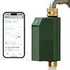 Tuyas WiFi Water Timer Smart Valve Controller Brass Inlet & Outlet Automatic Garden Irrigation Machine APP Voice Control Intelligent Sprinkler Timer for Home Garden Planter