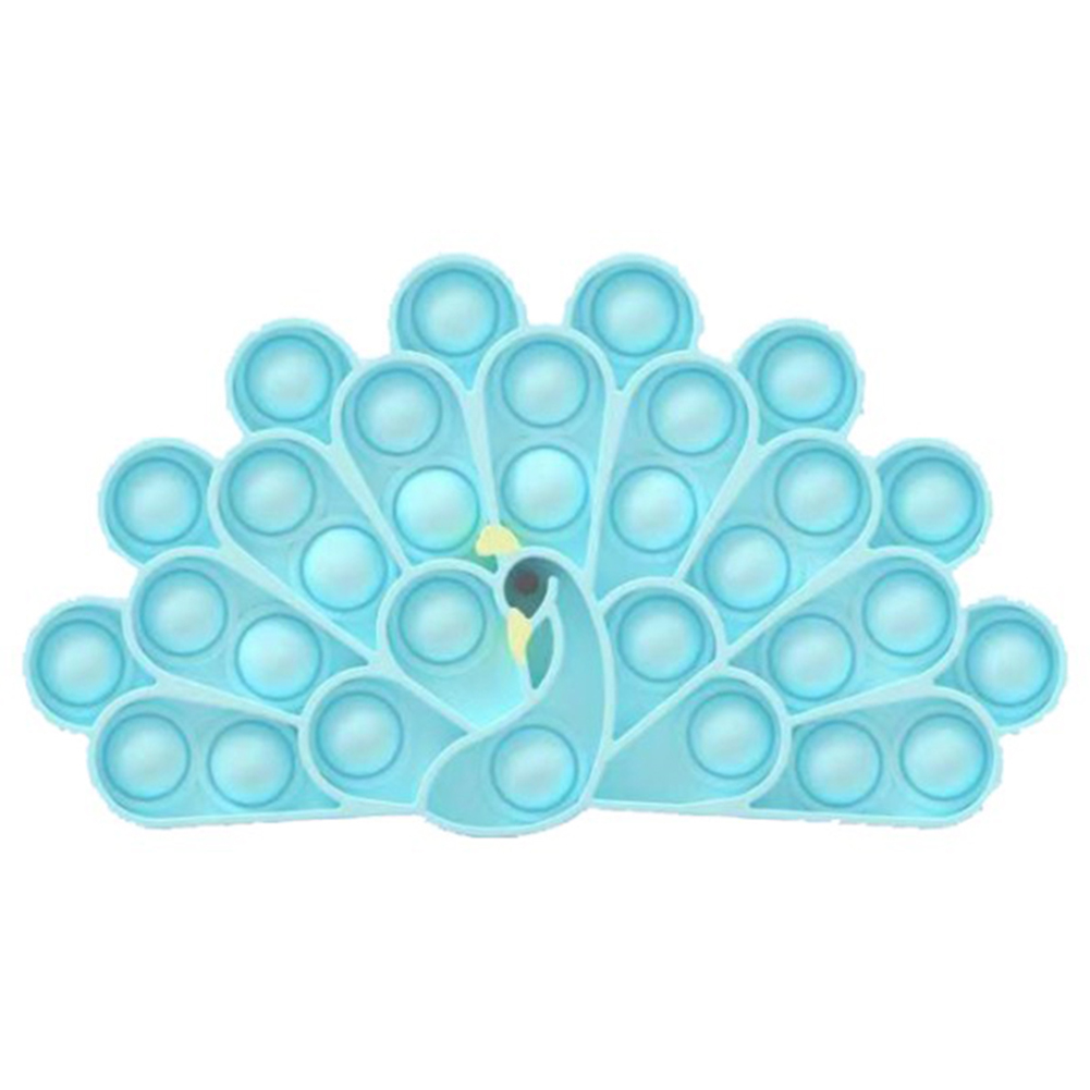 

Blue Peafowl - Pop It Fidget Toy, 501 Original