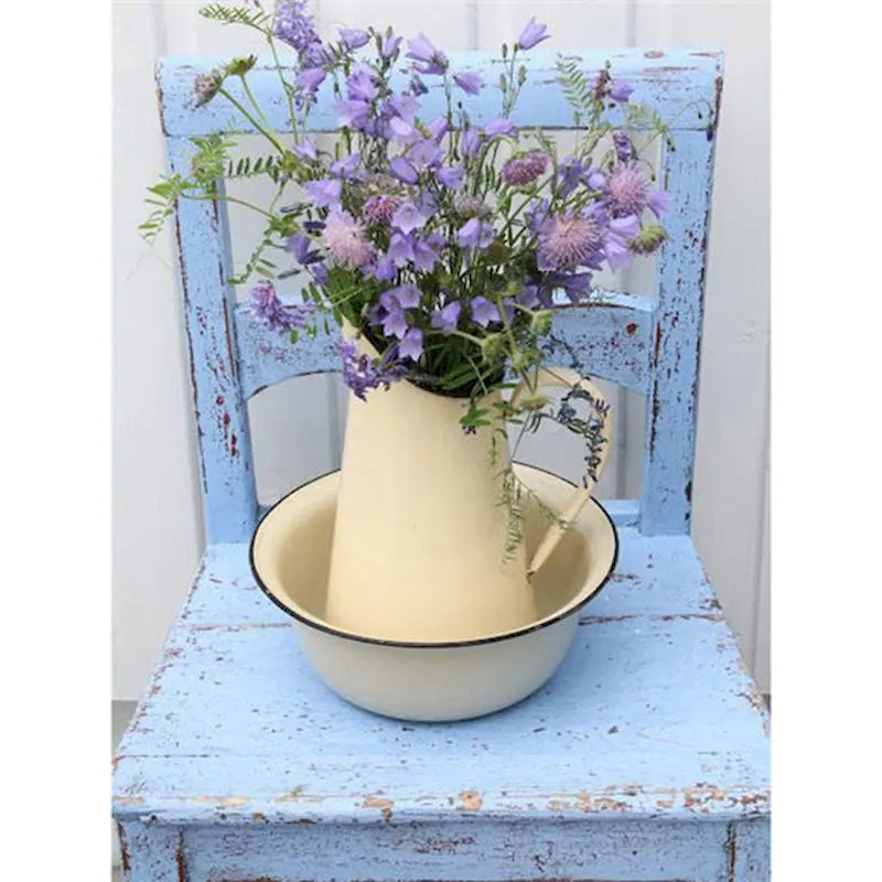Diamond Painting - Full Round/Square Drill - Flowers On Chair(30*40 - 50*60cm)