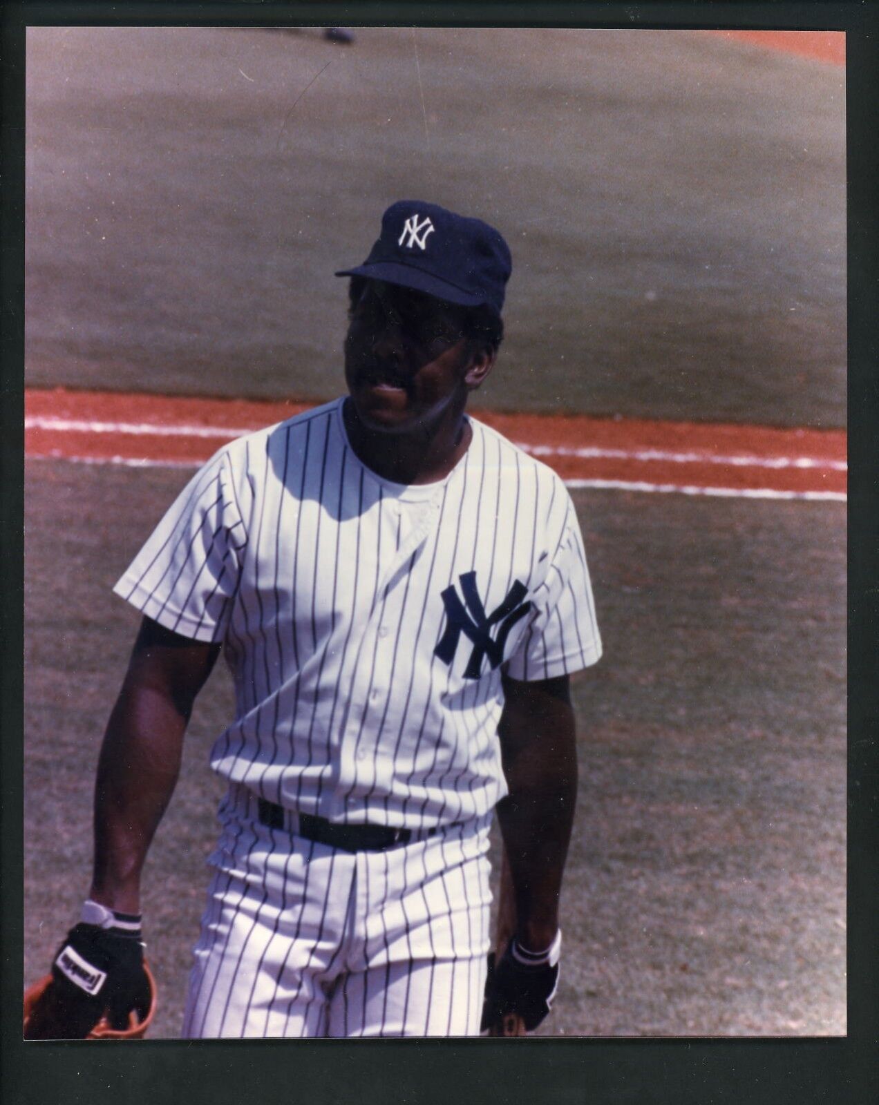 Billy Sample 1985 Original 8 x 10 Photo Poster painting New York Yankees