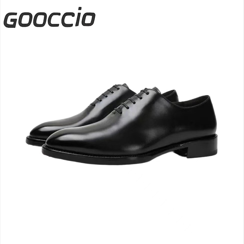 NJ191 Calf-Skin Dress Shoes/Oxford Shoes  GOOCCIO  