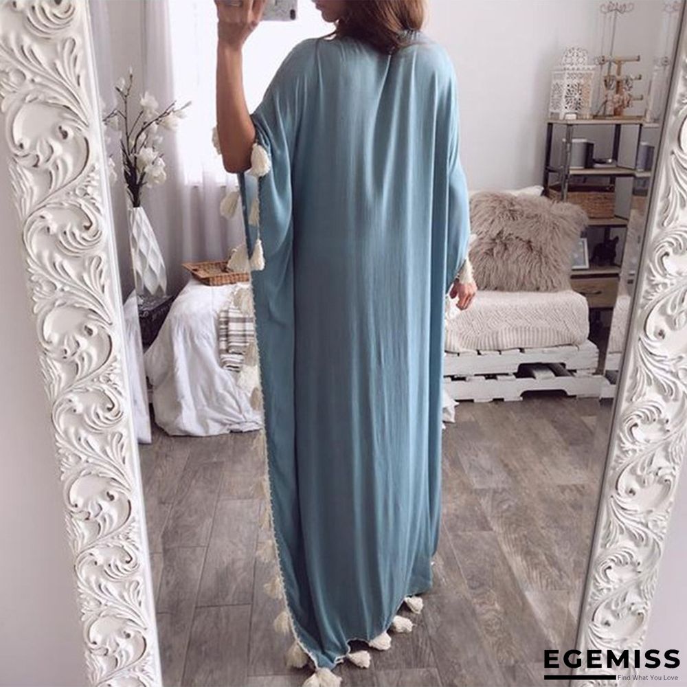 Large Gown V-neck Evening Dress Dress | EGEMISS