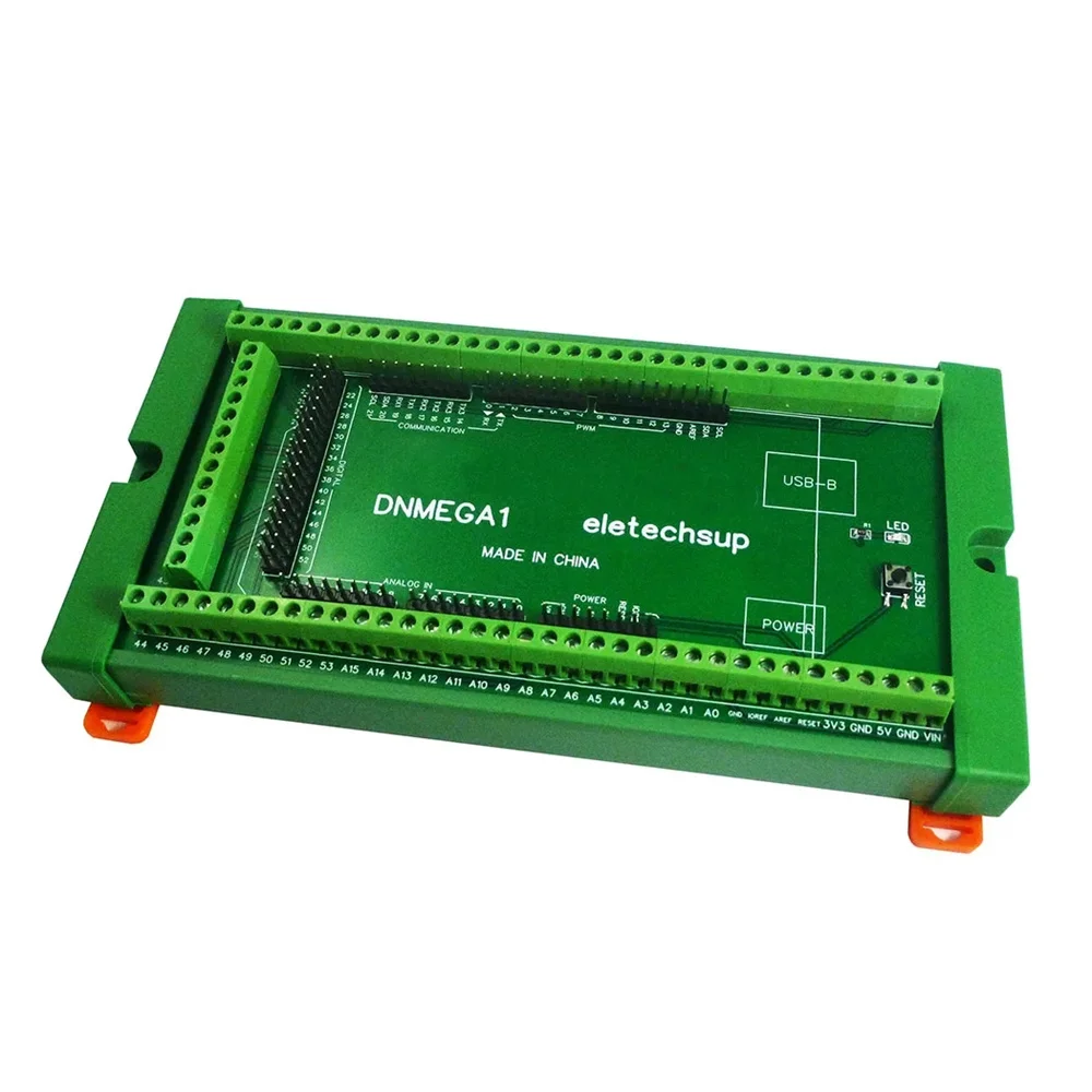 DIN Rail Mount Screw Terminal Block Adapter Module for MEGA2560 R3 Atmega2560 Dev Board