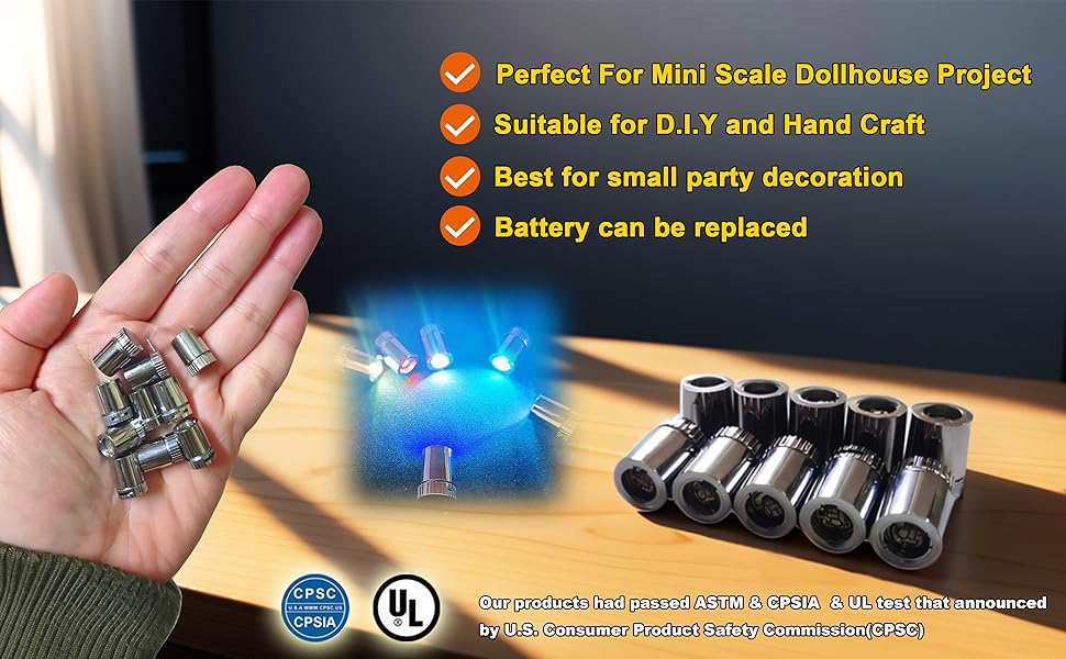 tiny lights for hand craft