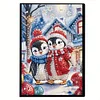 Diamond Painting Penguin Diary Book 50 Pages for Adults Kids