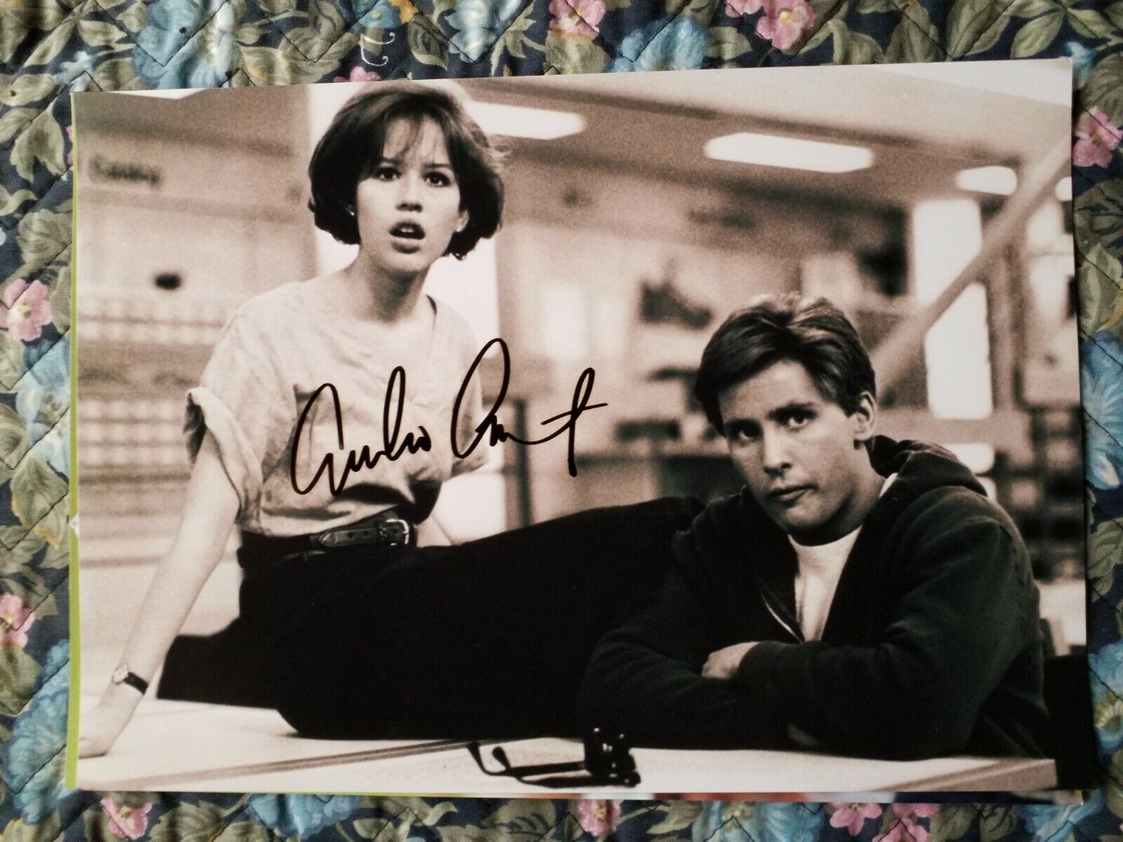 EMILIO ESTEVEZ AUTHENTIC SIGNED 8.2 x 11.5 Tex Promo Photo Poster painting Autographed