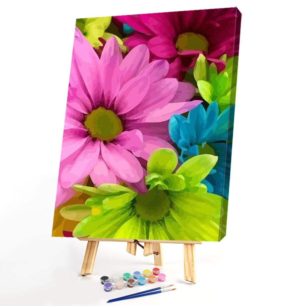 

40*50CM - Paint By Numbers - Flower, 501 Original