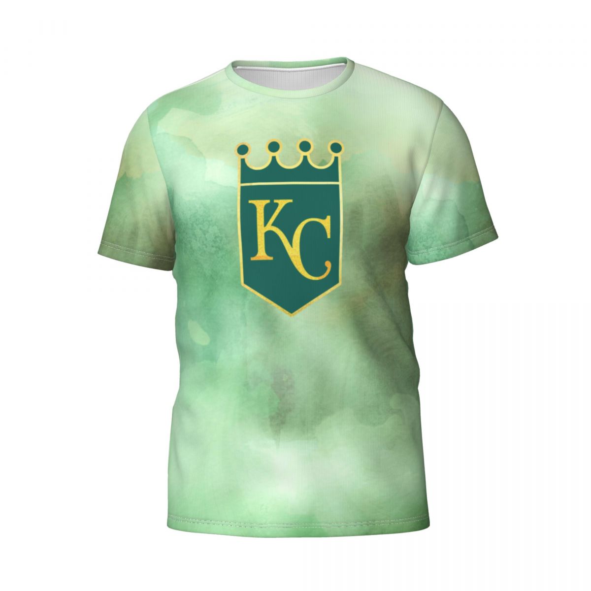 Kansas City Royals St Patrick's Day Men's Short Sleeve Shirt