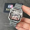 Cartier Santos Large Skeleton WHSA0015 Hand Wind 40mm Super Clone