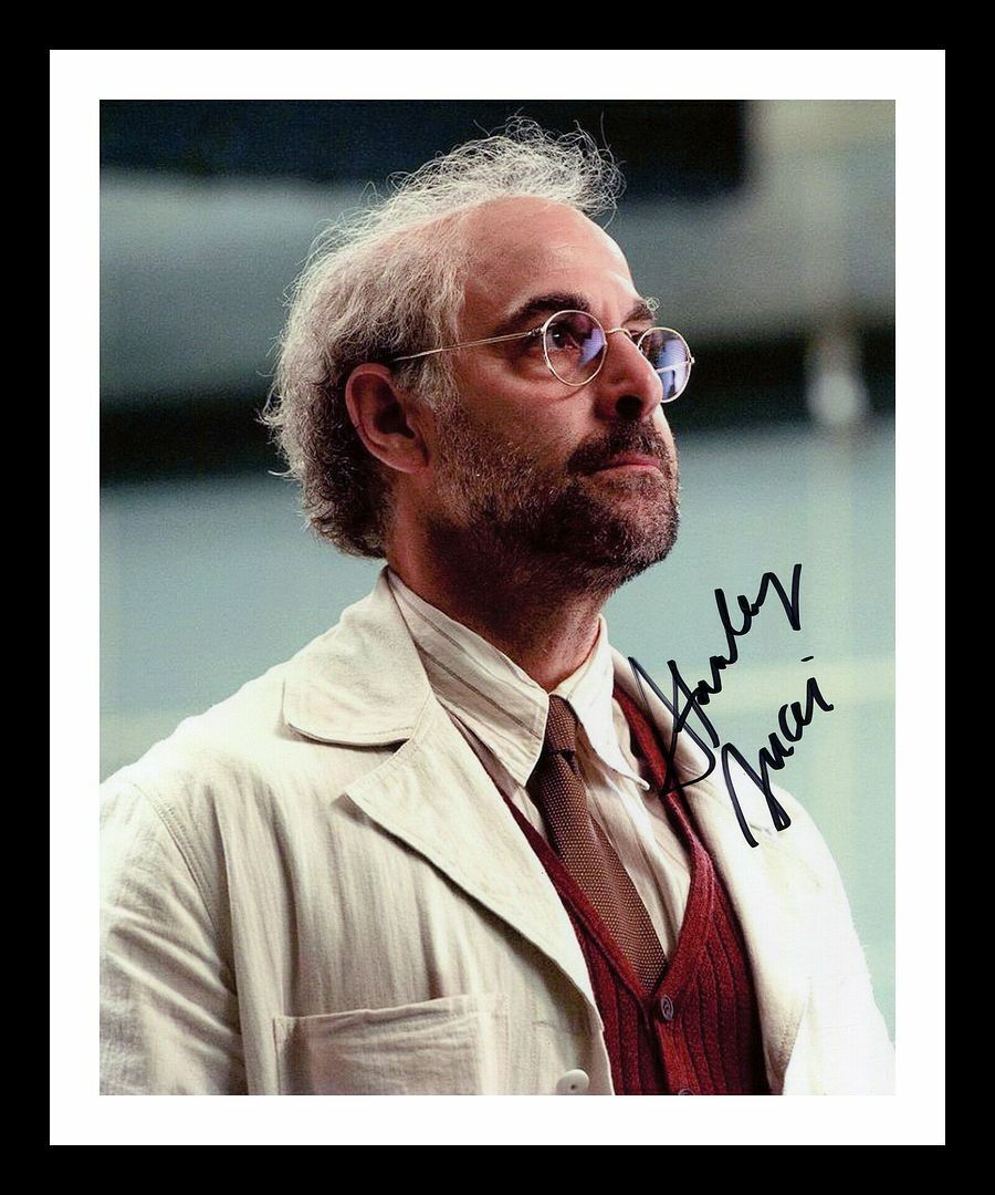 Stanley Tucci - Dr. Abraham Erskine - Captain America Signed & Framed Photo Poster painting