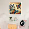 Cat And Bird-11CT Stamped Cross Stitch 40*40cm/15.75*15.75in tapestrymarket