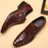 Classic Mens Double Monk Strap Dress Shoes