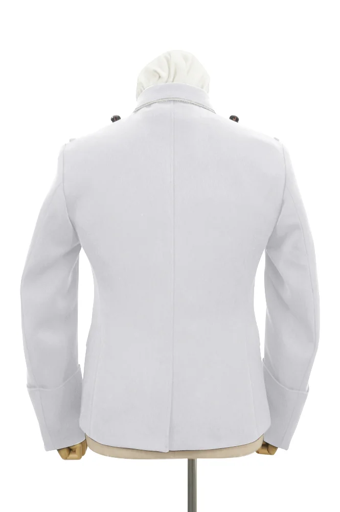   Luftwaffe German M33 General Officer White Gabardine Jacket Dress Tunic Dress Short Cut German-Uniform