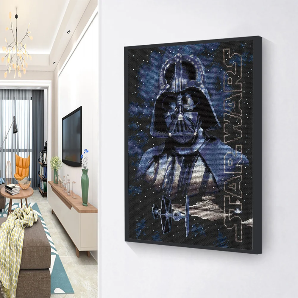 Diamond Painting - Full Round Drill - Star Wars(30*40cm)