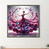 Belle jupe fille-ronde drill diamond painting-40*40cm