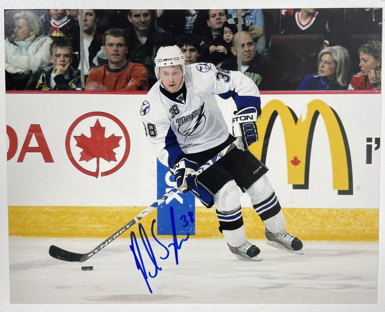 Paul Szczechura Signed Autographed Glossy 8x10 Photo Poster painting Tampa Bay Lightning - COA Matching Holograms