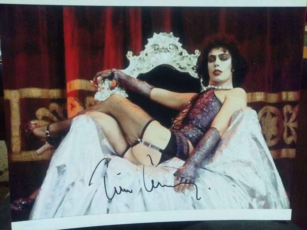 Tim Curry signed 8x10 BECKETT