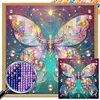 Butterfly- Square AB Drills Diamond Painting(35x35cm)