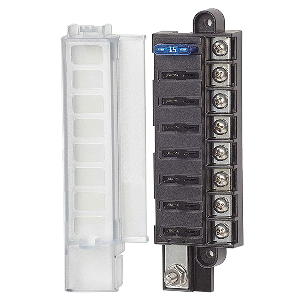 

YJ-FB021 8 Ways 32V Automotive Blade Fuse Box Terminal Block Holder Case, 501 Original