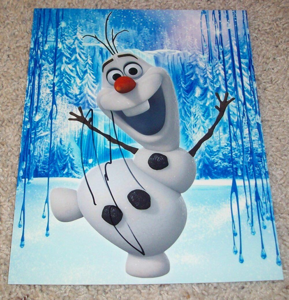 JOSH GAD SIGNED AUTOGRAPH FROZEN II 2 OLAF 8x10 Photo Poster painting D w/PROOF