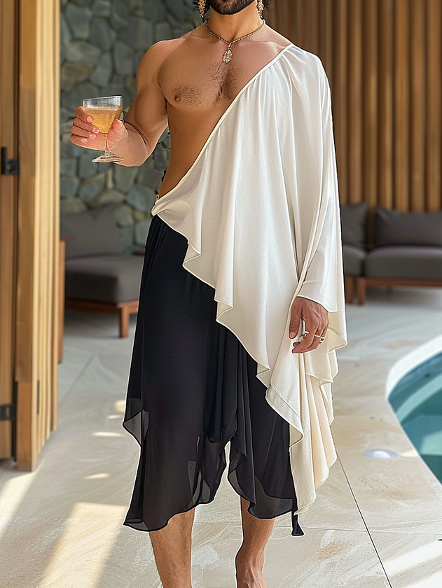 Men's Cropped Designer Style Party Robe Cardigan-inspireuse