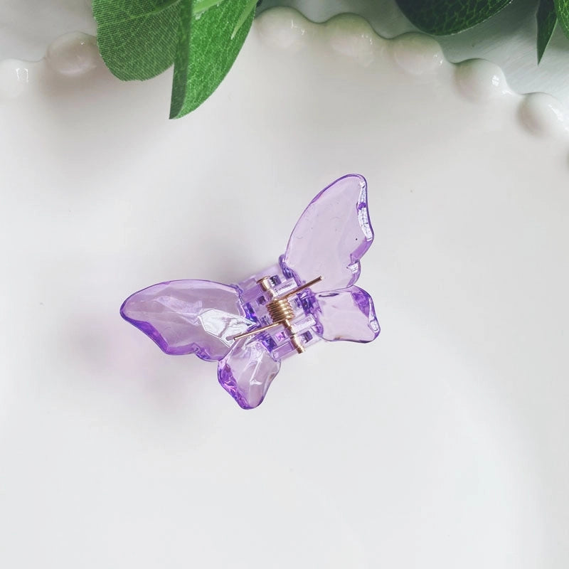 Fashion Butterfly Plastic Hair Claws 1 Piece