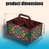DIY Mandala Diamond Art Handmade Wooden Storage Box for Desktop Decor