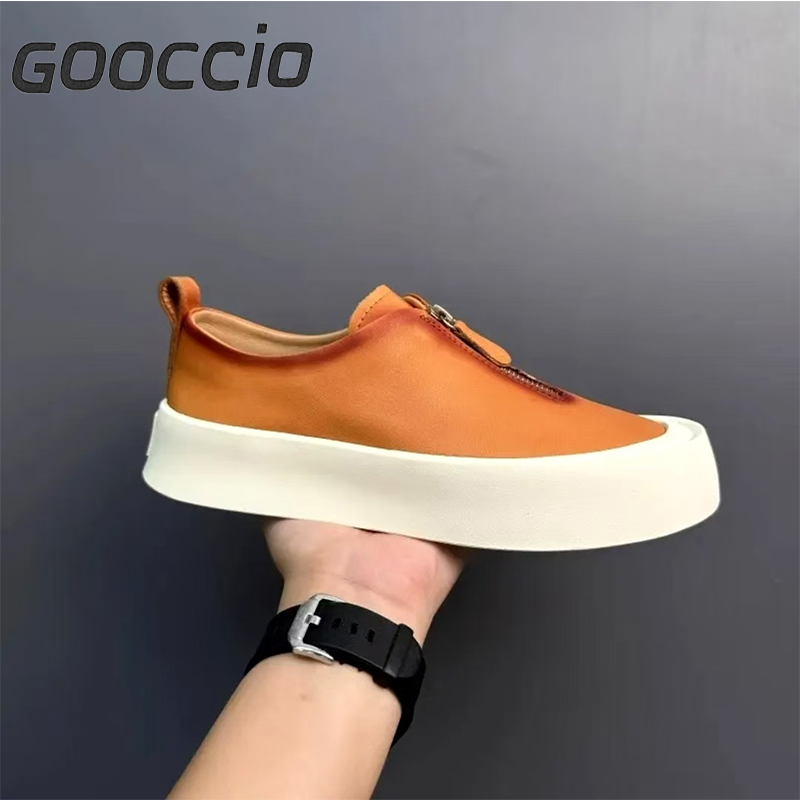 BC184 Cowhide Casual Shoes/Loafer Shoes For Men  GOOCCIO   