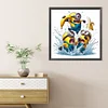 Minions - Rundbohrer Diamantmalerei - 40*40cm