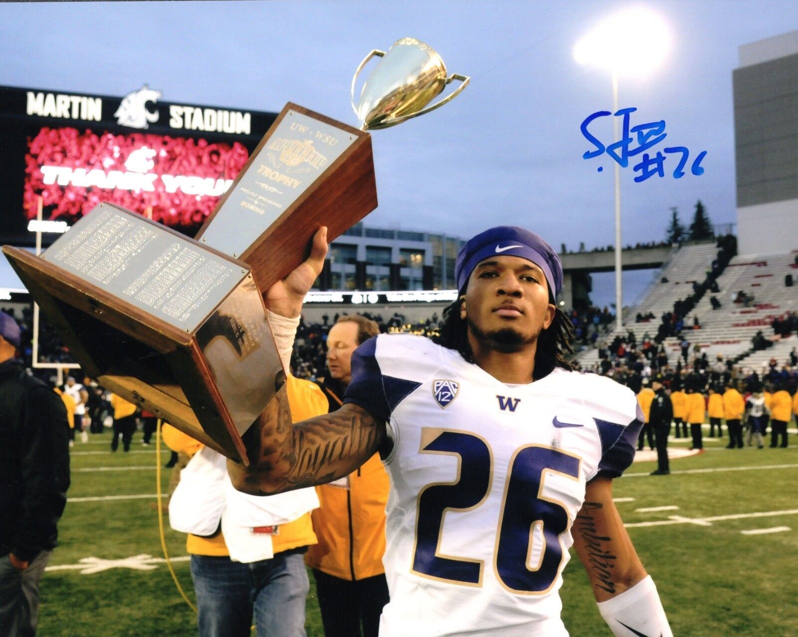 Sidney Jones Autographed Signed AUTO 8x10 Photo Poster painting #6 UW Washington Huskies