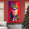 (40*70cm)Cat - Full Round Drill Diamond Painting