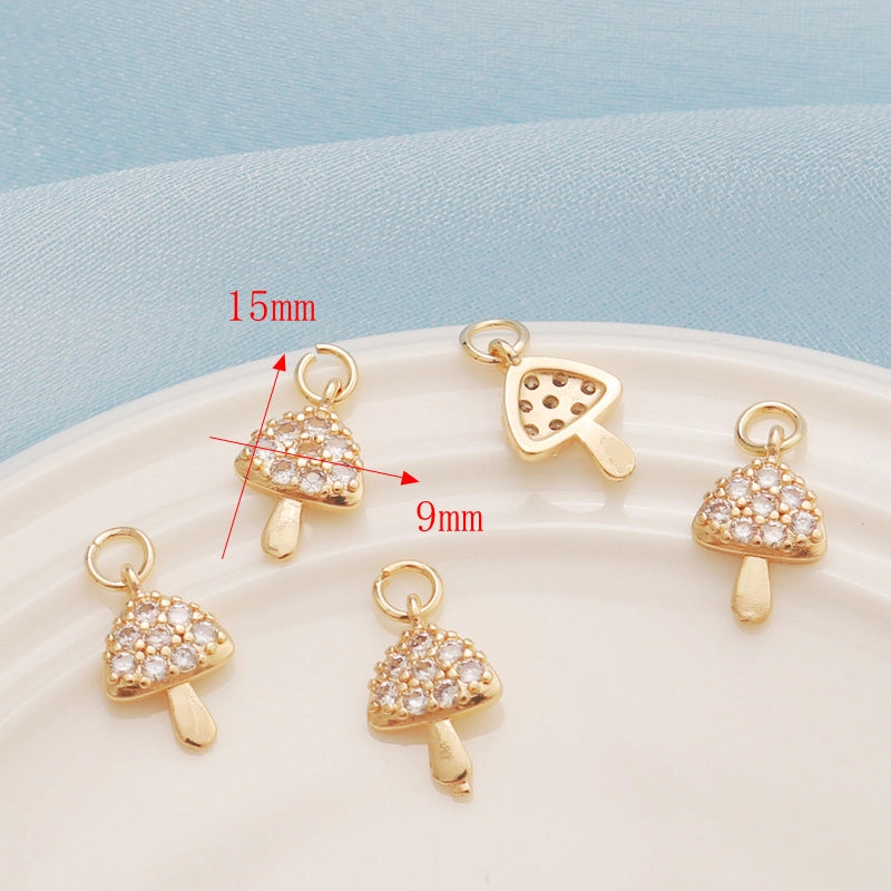 1 Piece Alloy Star Heart Shape Bow Knot Pendant