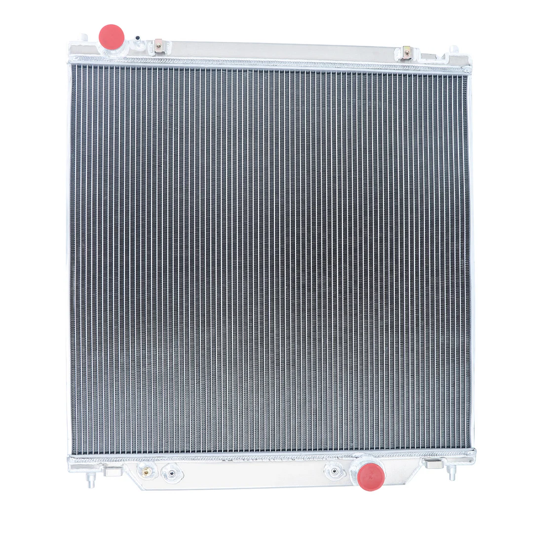 Alloyworks 4 Rows Radiator for 2005-07 Ford F250 F350 F550 F53 Super Duty F53 6.0 V8 6.8 V10 33.66" Height x 30.5" Width