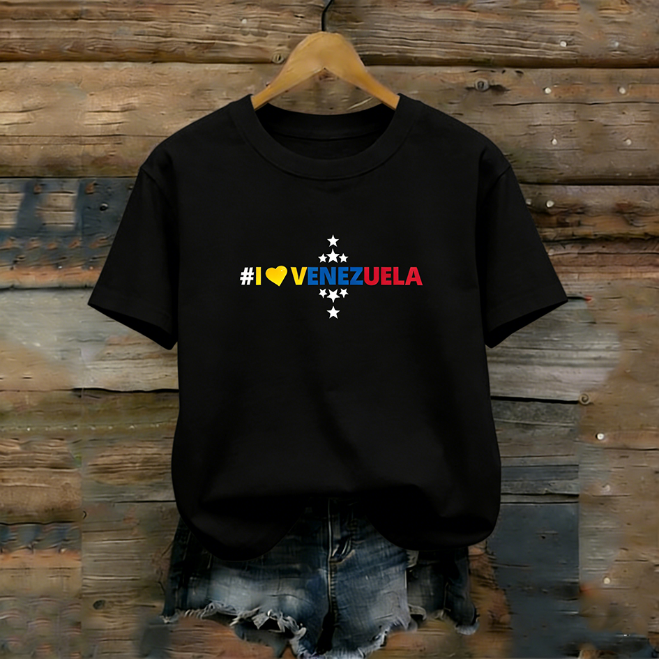 I Love Venezuela Women's Short-sleeve T-shirt artswardrobe