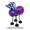 Solar Bees Lights Solar LED Garden Lights Waterproof Cute Ant Statue Garden Decor 3D Metal Ants Art Decor for Garden Backyard Table Wall Decor