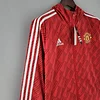 2022/2023 Manchester United Windbreaker Red White Edge perfectftball