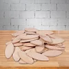 100pcs Carpentry DIY Tenon Biscuit Tenon Pieces for Tenon Machine (20#)