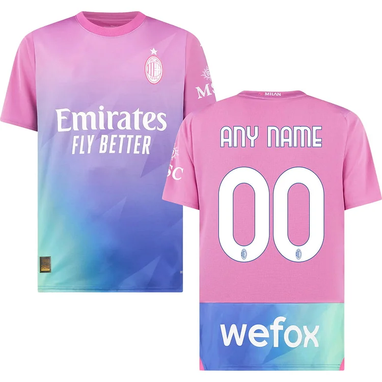 AC Mailand Third Trikot 2023-2024 ( Aufdruck Dein Name )