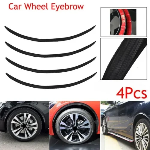 Dronehint 4x/Set Car Wheel Eyebrow Arch Trim Lips Strip Fender Flare Protector Tool Parts (For: Acura) Parts